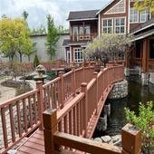 Clôture de jardin WPC